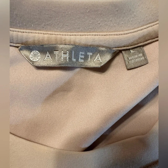 ATHLETA LIGHT PINK PULLOVER SWEATSHIRT L(b3 - Picture 6 of 15